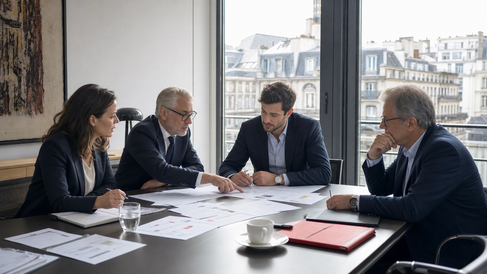 Dirigeants et conseils préparant une transmission d’entreprise